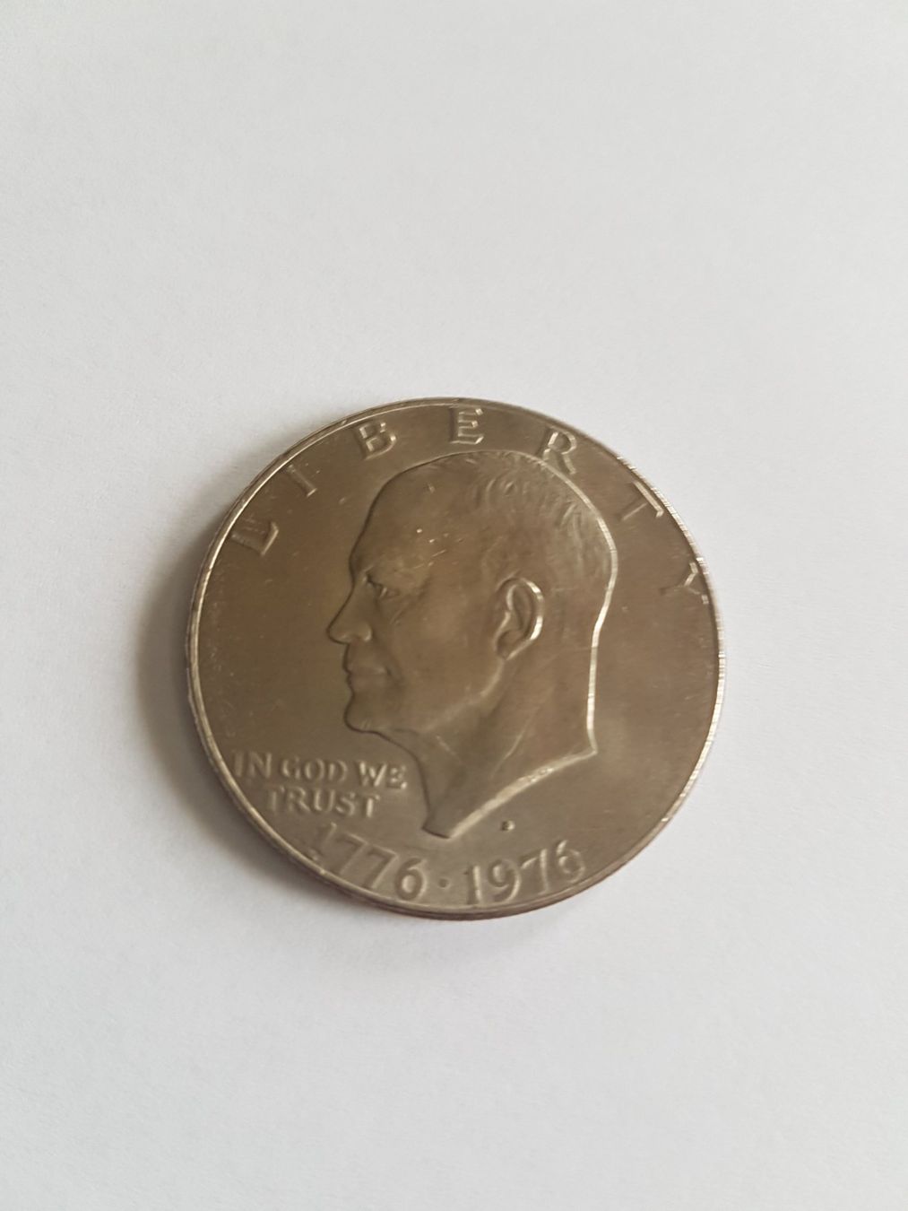 Alle Münzen: 1 Dollar Eisenhover Münze "Liberty" 1776-1976 – Gebraucht aus Giswil von online-Brockenhaus 1