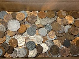 Münzlot Schweiz ab 1807 - über 500 Gramm - ab 1Fr.---!