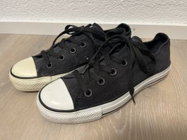Dunkelgraue Converse 36.5