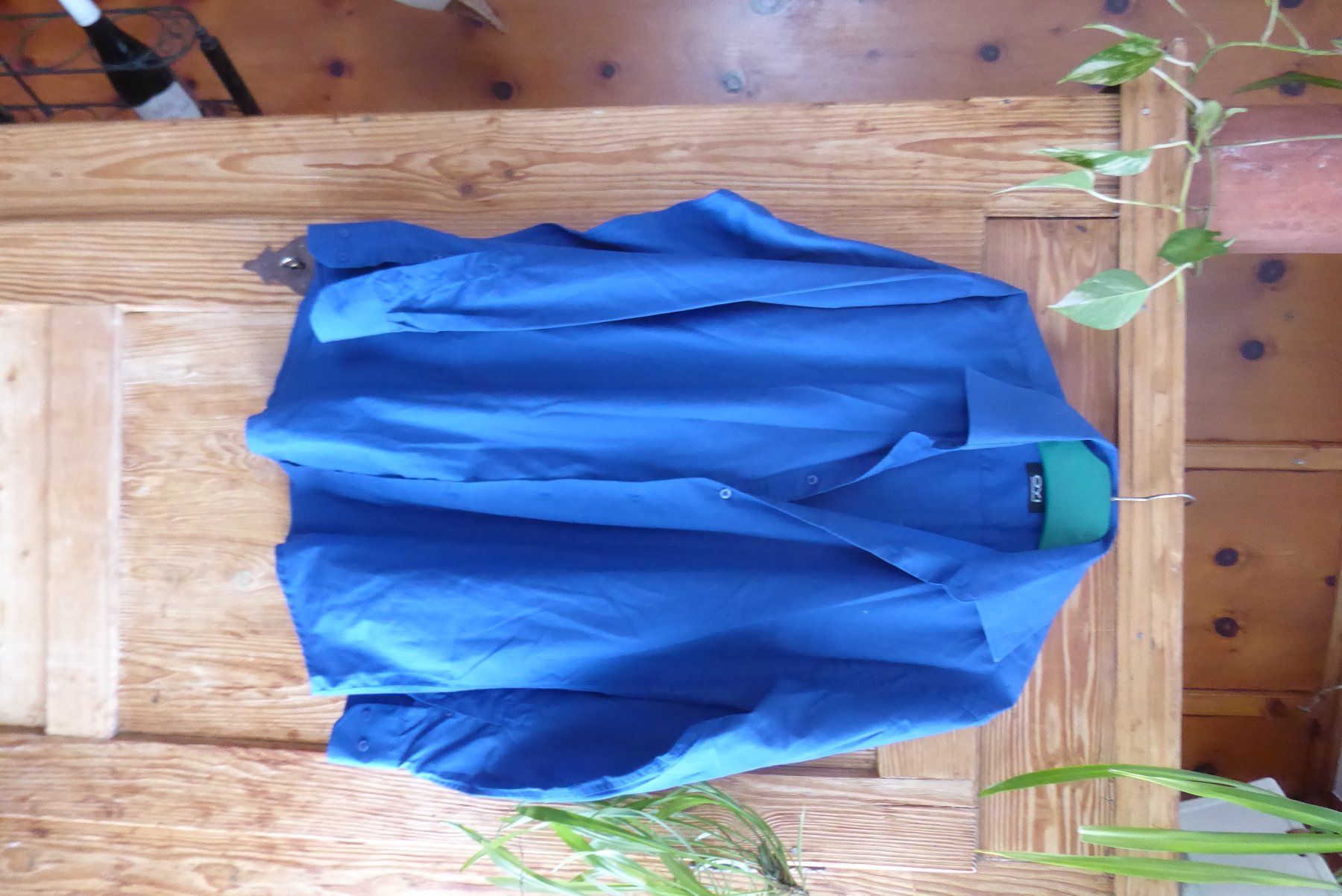 Camicie: d blaues Herren Hemd Gr 42 OYi – Usato da Sargans venduto da Benziner 4