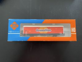 Roco Güterwagen Hbils-vy Ovomaltine