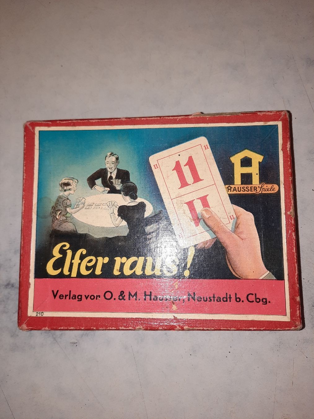 Giochi: antikes Kartenspiel " Elfer raus " – Usato da Nottwil venduto da mar_jqm7