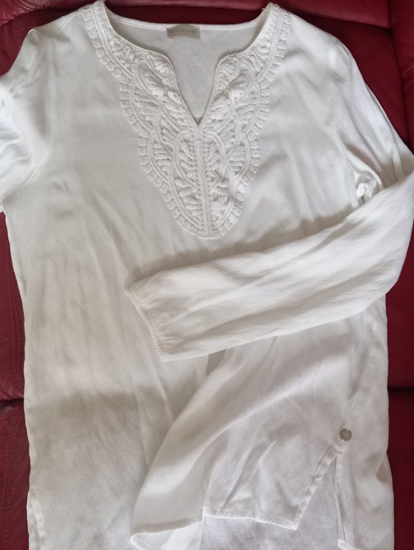 Camicette: Milano Italy  Bluse weiss, Gr.38 – Nuovo (secondo la descrizione) da regensdorf venduto da nacobra 2