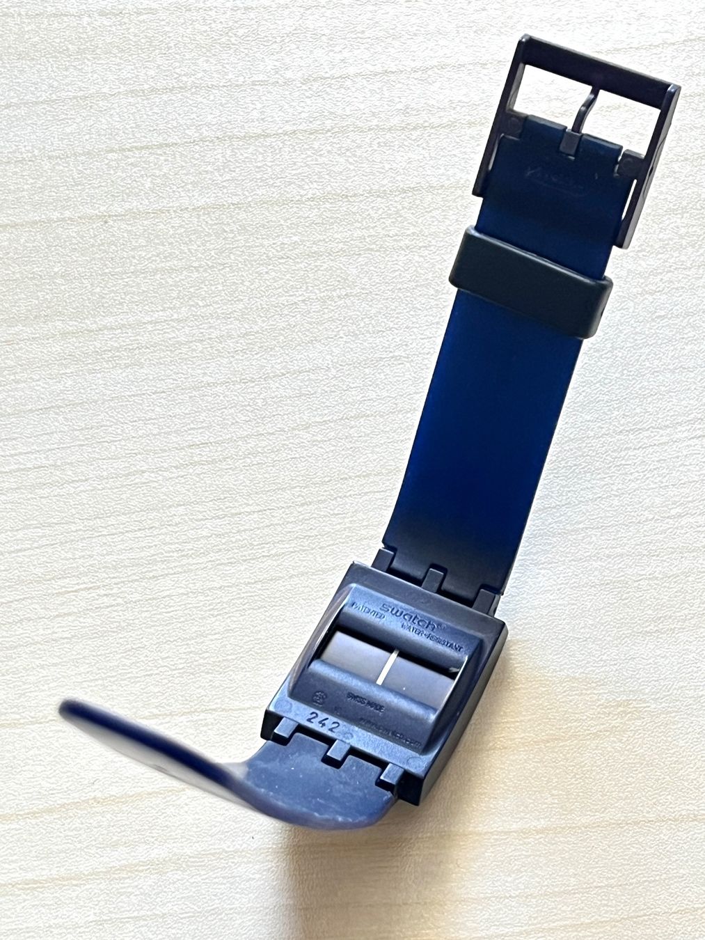 Swatch Orologi: Swatch  Unisex Uhr, Dunkelblau – Usato da Grenchen venduto da chththl 5