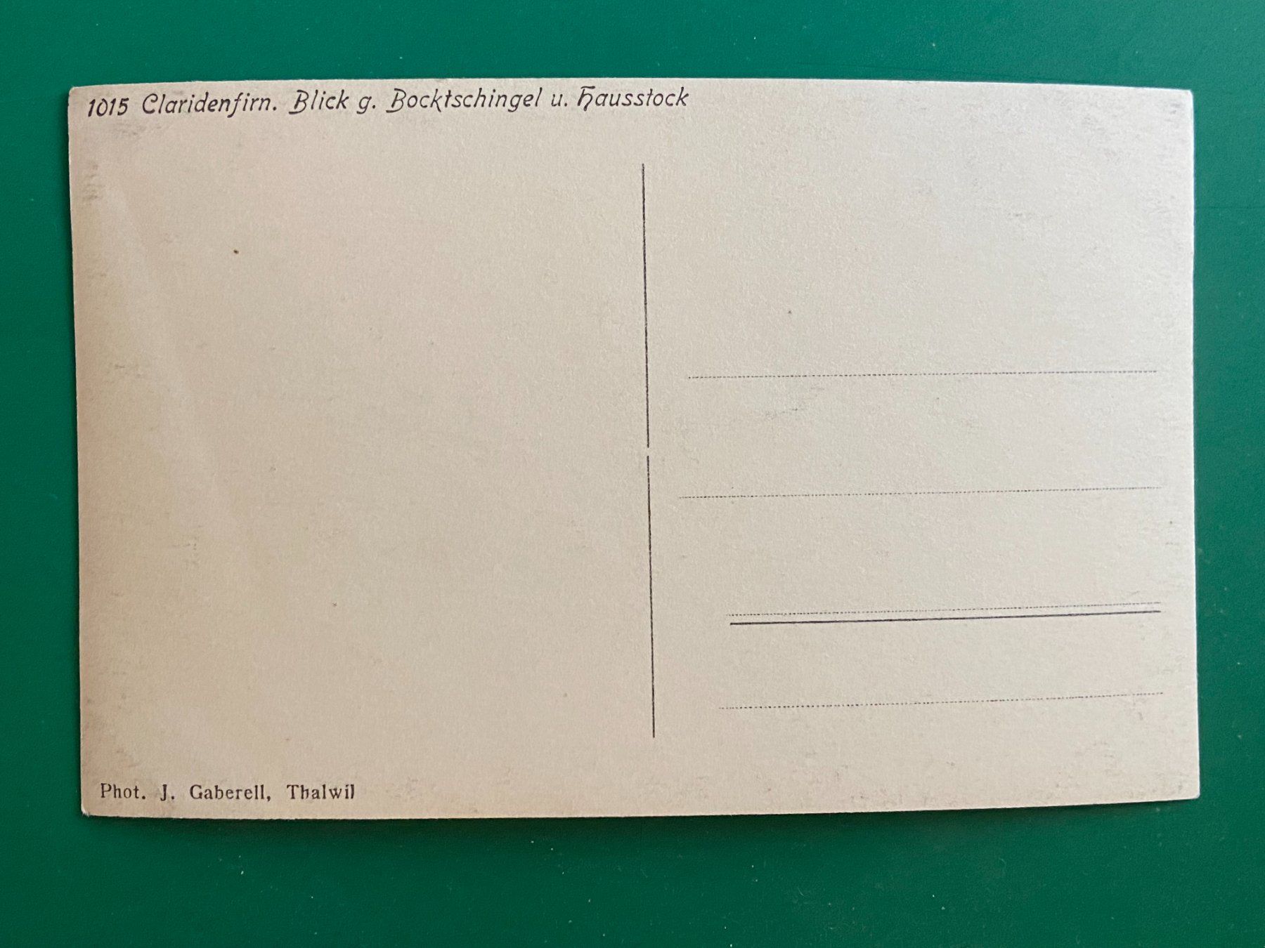 Cartoline postali: Claridenfirn - belebt !!! – Usato da Steg VS venduto da danwer74 1