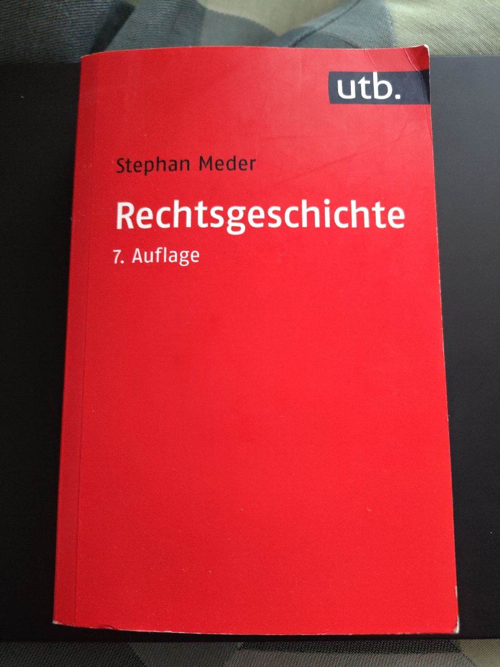 Libri: Rechtsgeschichte, Stephan Meder neuste Auflage  – Usato da Zürich venduto da ina_xz5x
