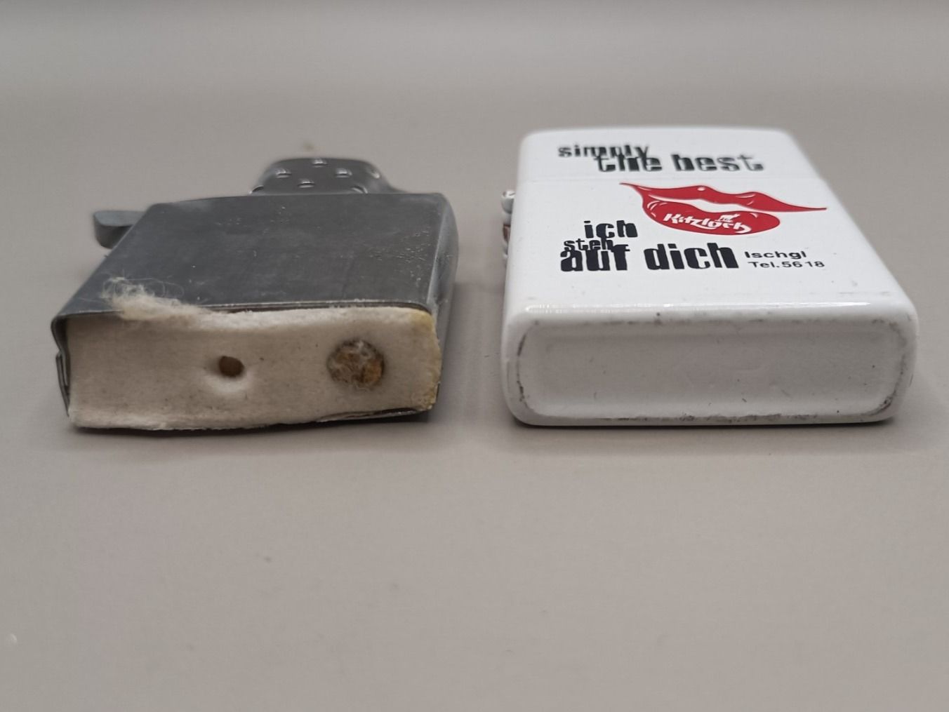 Accendini: Feuerzeug briquet "Simply the best" – Usato da Pampigny venduto da Calypso06 4