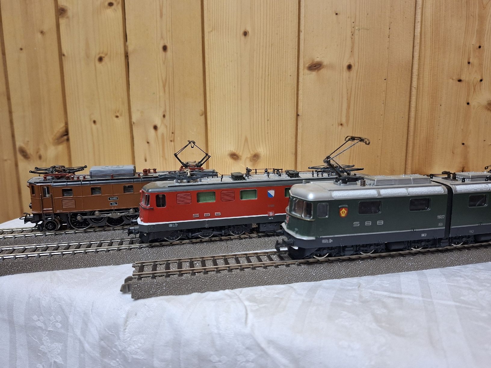 Modellini di ferrovie: SBB Historic Set, Ae 3/6, Ae 6/6, Re 6/6 – Usato da Wädenswil venduto da mape40 1
