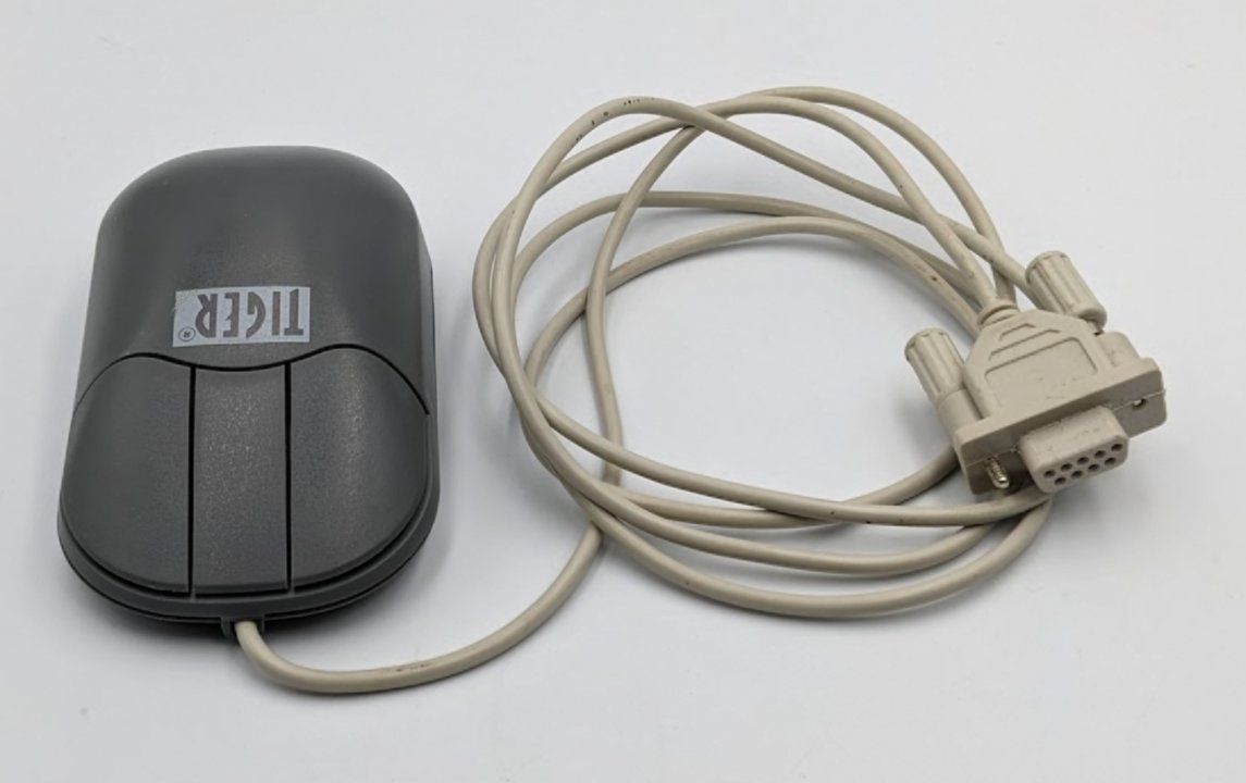 Maus: Tiger Serial Mouse mit D-Sub 9 Anschluss – Gebraucht aus Bad Ragaz von MR_BR 1