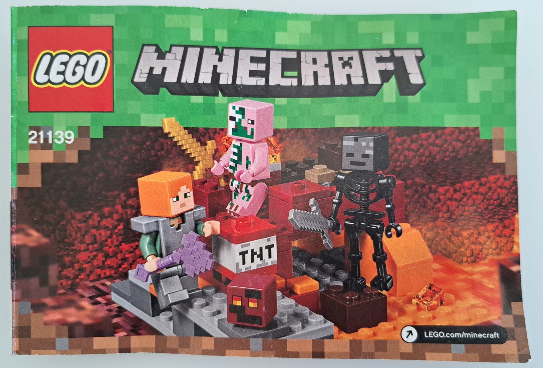 Lego Giocattoli: LEGO Minecraft 21139 Netherabenteuer – Usato da Langendorf venduto da thesi246 5