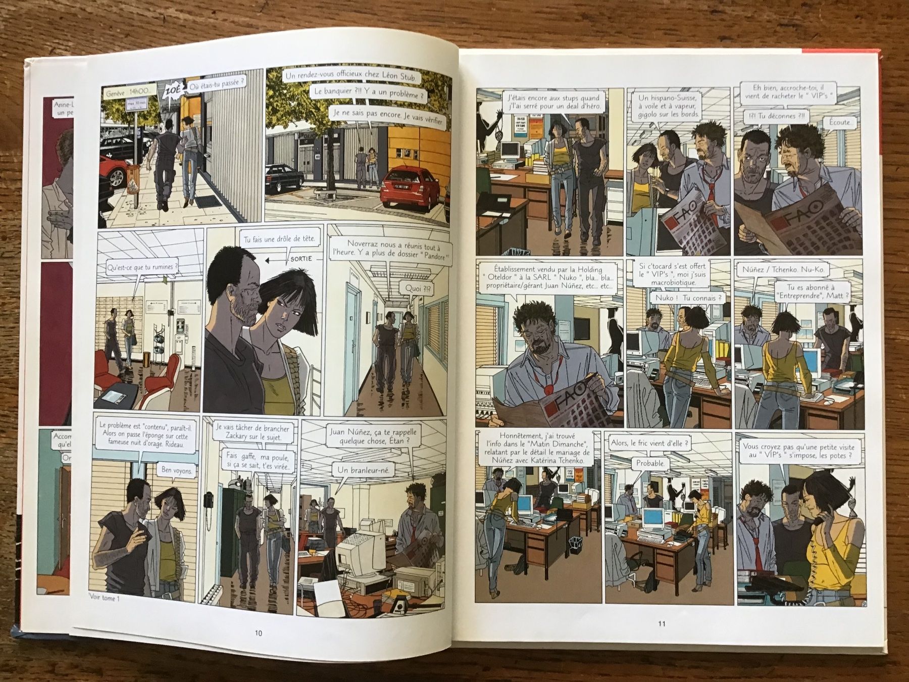 BD: Confidentiel (Ceppi) 1ère édition – D'occasion à Fully par Ruby97 2
