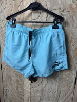 Puma Badehose Gr. M, hellblau, Sommer Pool Strand Shorts