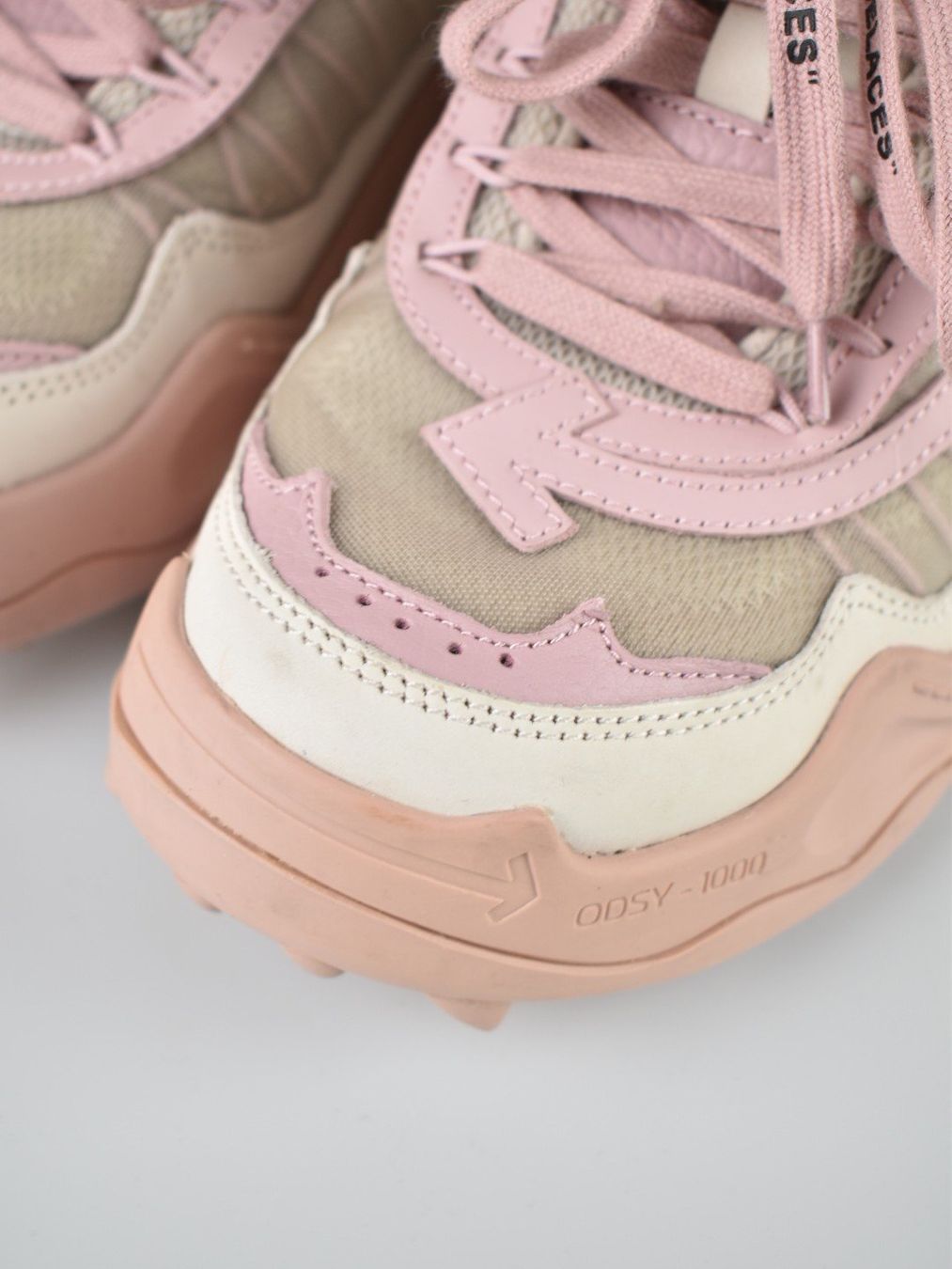 Off-White Chaussures femmes: Off-White Odsy-1000 Sneaker, beige/rosa, Gr.39 – Neuf (Voir description) à Nürensdorf par 2ND_STORY 4