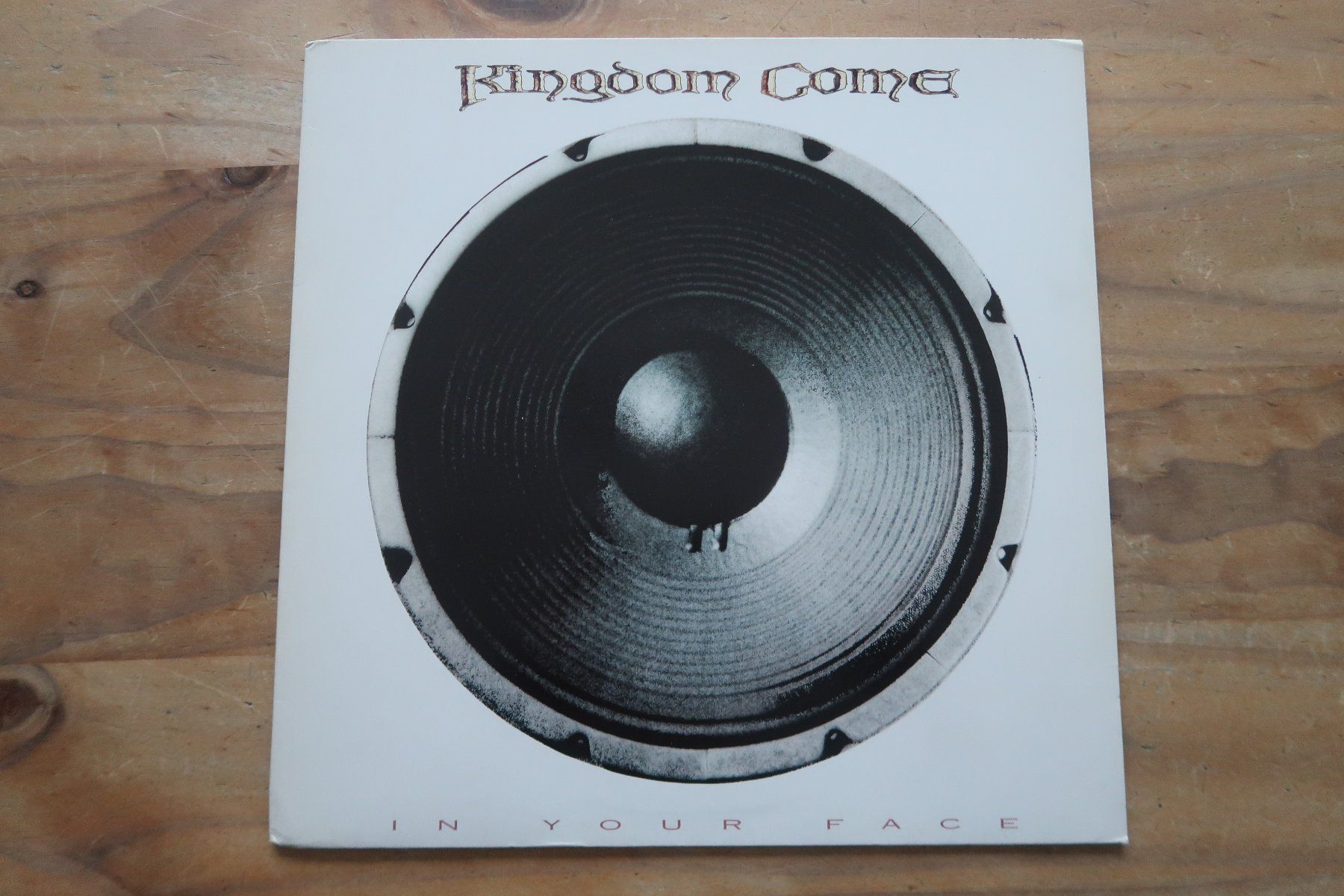 Schallplatten: KINGDOME COME - IN YOUR FACE - VINYL LP – Gebraucht aus Basel von Patiscat