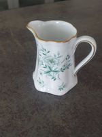 Milchkännchen weiss mit Goldrand blumendekor Mutzschenreu...
