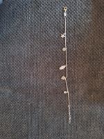 Armband mit 5 Anhängern | Silber | 19cm
