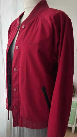 Wie neu: rote Carhartt Jacke Herren S Damen M Übergangsjacke