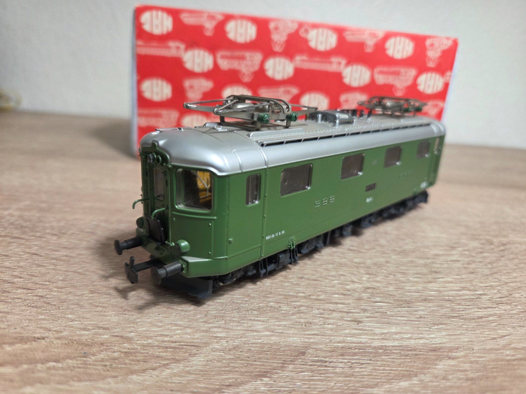 Hag Modellini di ferrovie: Hag 225 E-Lok Re 4/4 SBB Digital H0 – Usato da St-Aubin-Sauges venduto da Lo_Go 2