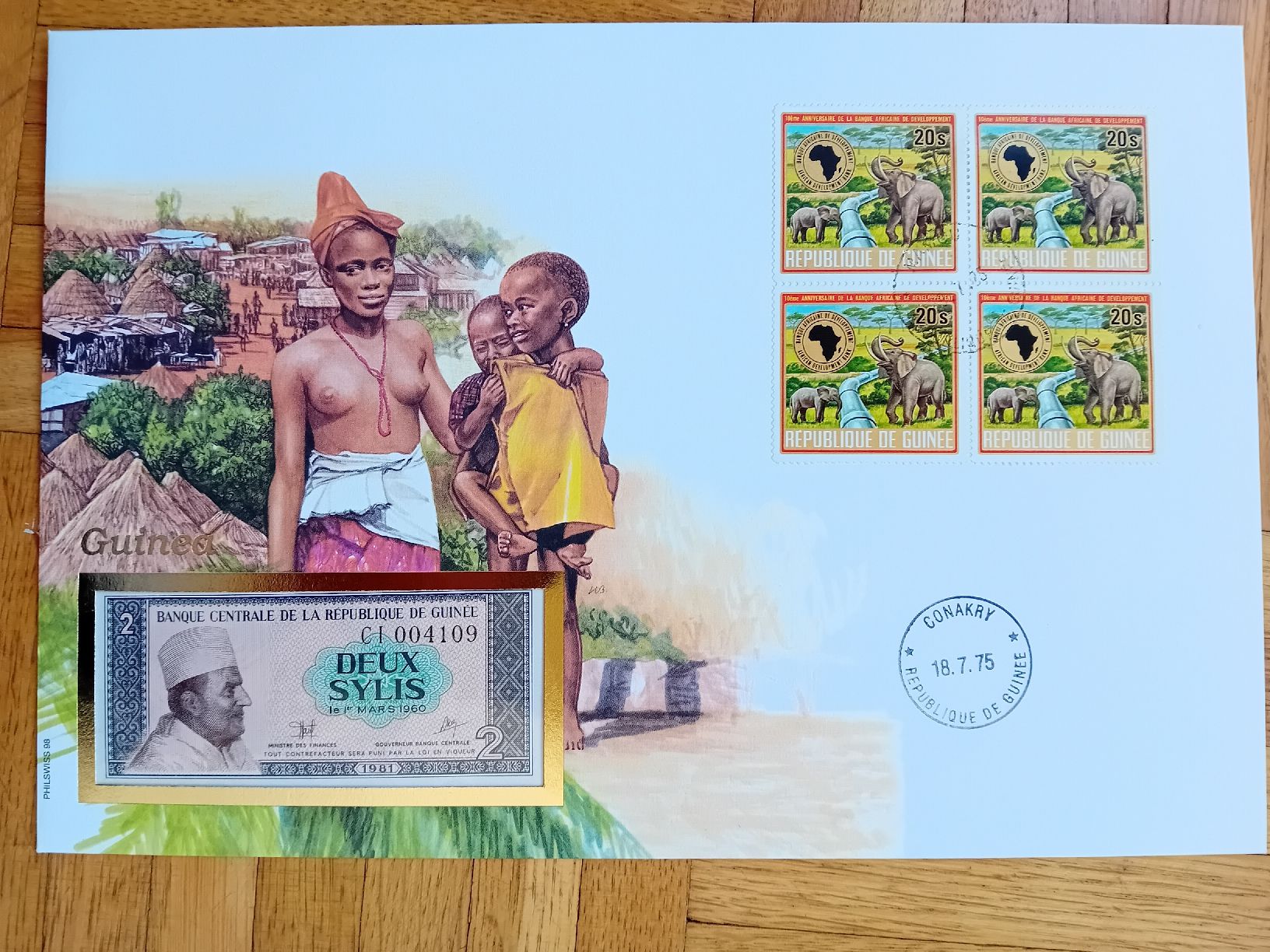Banknoten: Banknotenbrief Guinea – Neu (gemäss Beschreibung) aus Muralto von Alex1912
