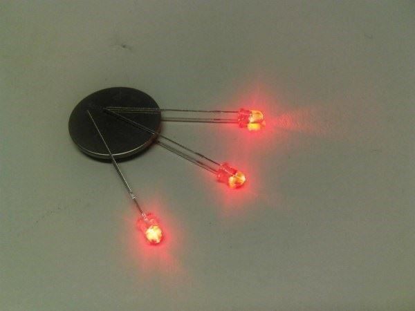 Elektronikbauteile: Blink-LED 3mm klar/rot 2 Stück – Neu (gemäss Beschreibung) aus Luzern von Salefactory