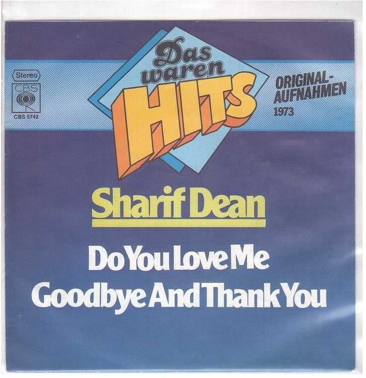 Dischi in vinile: Sharif Dean  --  Do you love me  Single7 – Usato da Rheinau venduto da thespecials