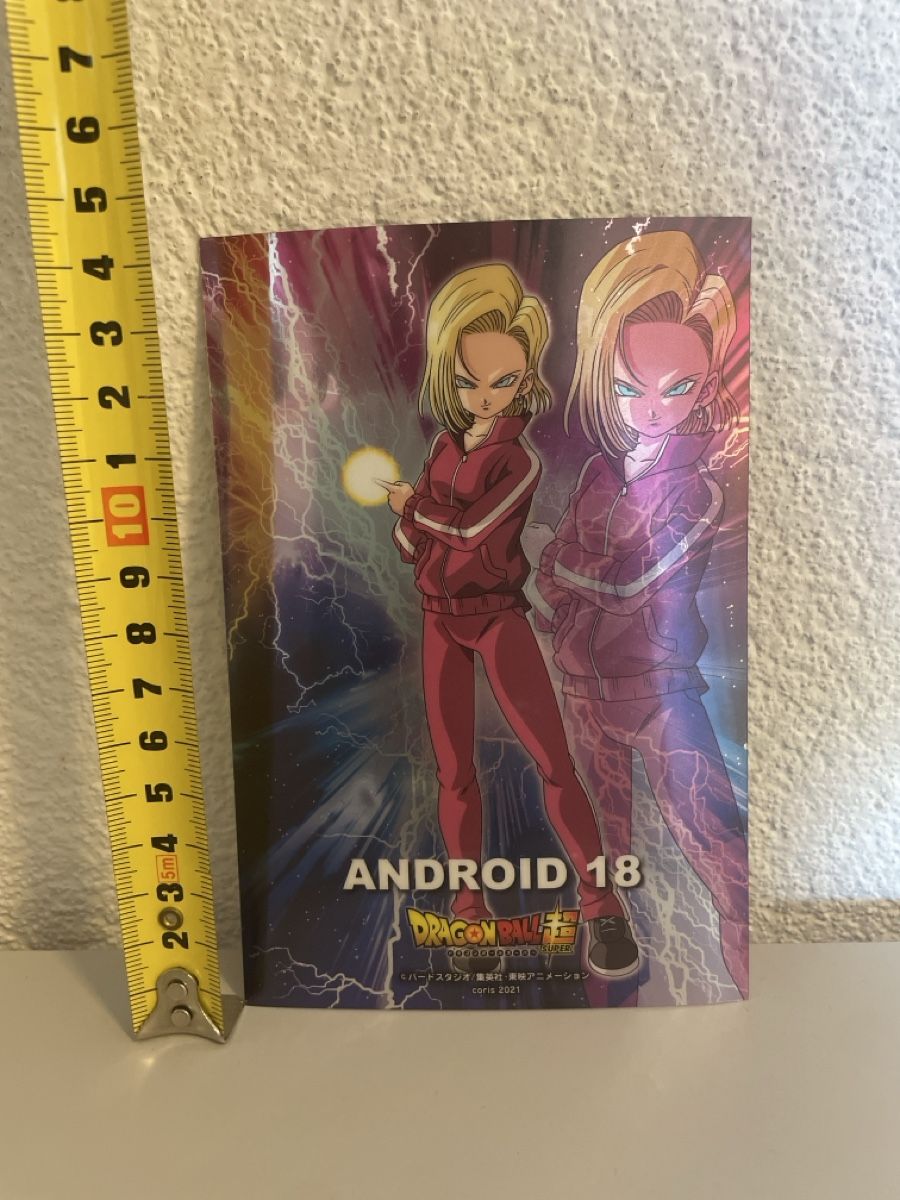 Carte collezionabili: Dragonball Super Android 18 - Seltenes SammlerBild! – Usato da Zürich venduto da Hikaru07Japan 1