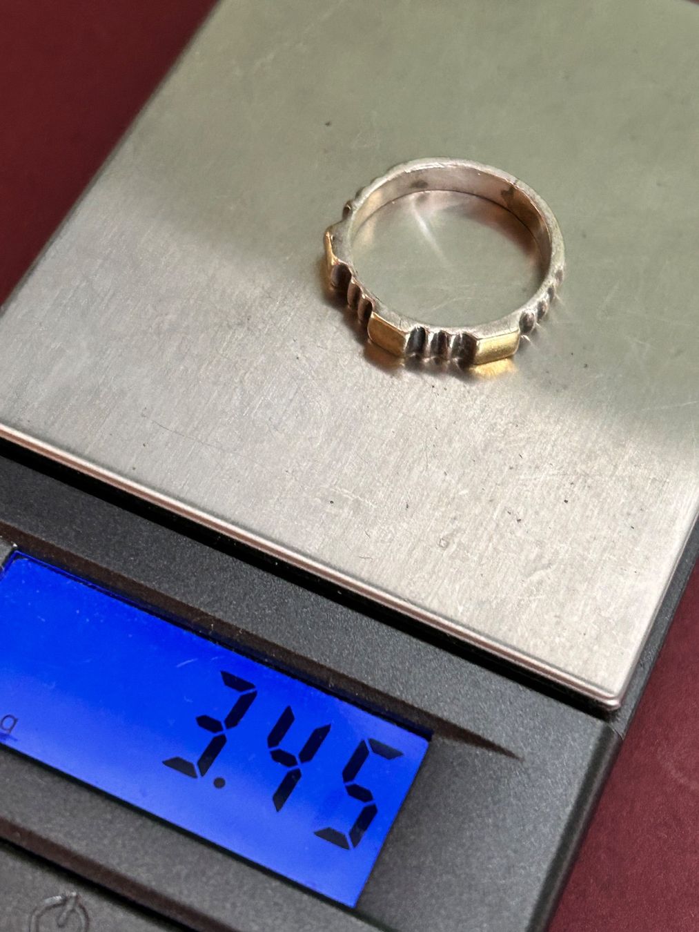 Bagues: Silberring goldene Elemente – D'occasion à Laufen par Bellavitaboom 9