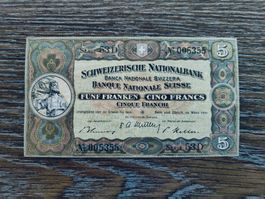 Schweiz 5 Franken 1952 !!!!!!!