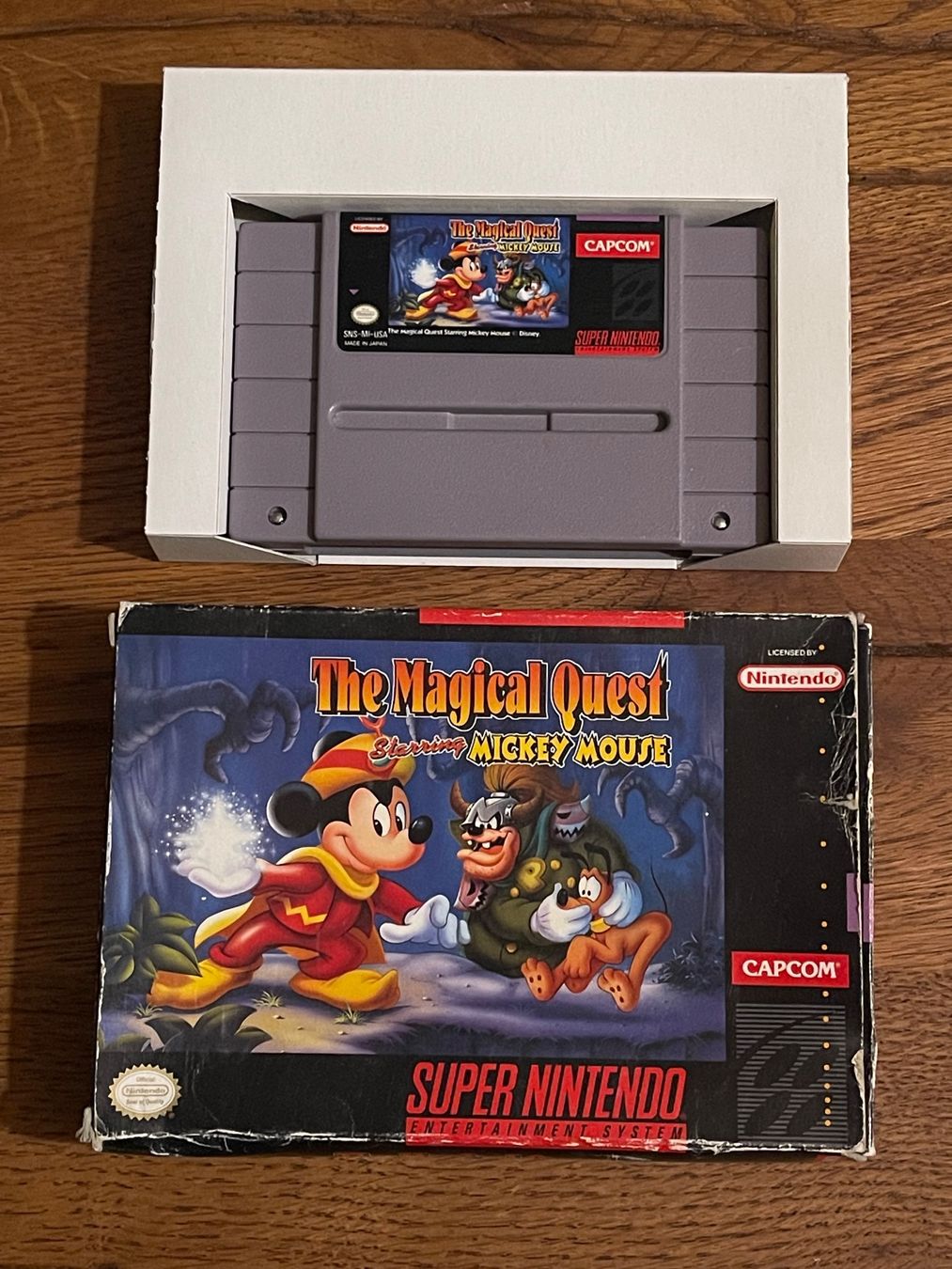 Nintendo Giochi: Super Nintendo The Magical Quest Starring Mickey Mouse US – Usato da Zuerich venduto da Dorsi