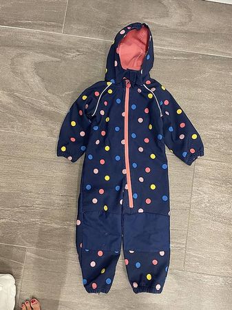Softshell Overall Einteiler Gr. 98/104 Regenanzug