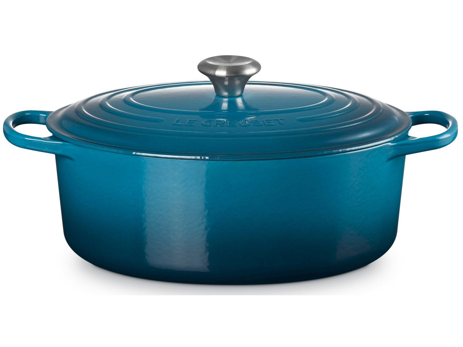 Töpfe: Le Creuset Bräter oval 31cm deep teal – Neu und originalverpackt aus Bottighofen von zaap 1