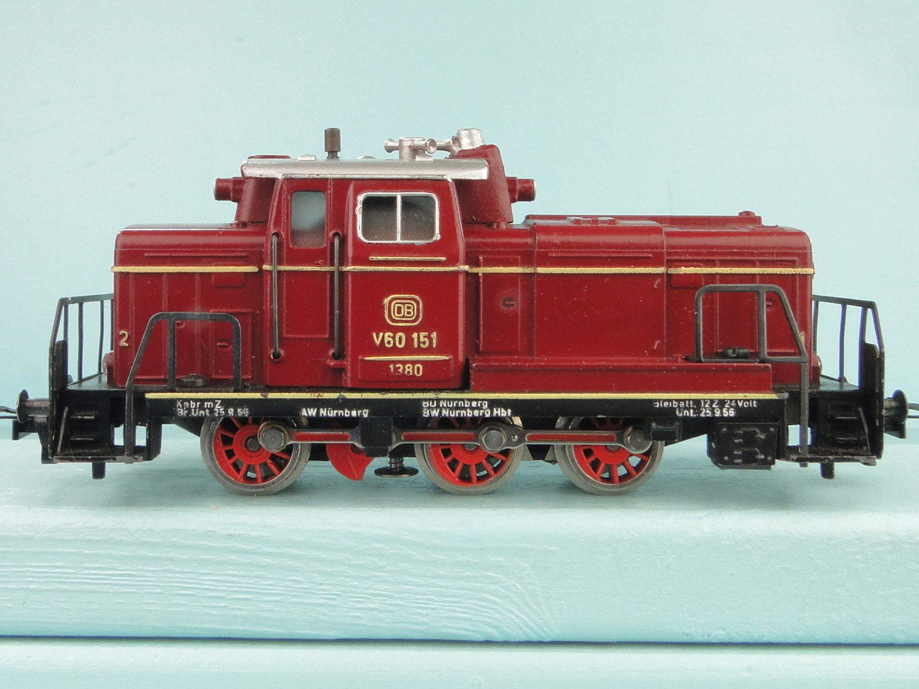 Fleischmann Modellini di ferrovie: Fleischmann H0 DB V60 – Usato da Bülach venduto da cann11 1