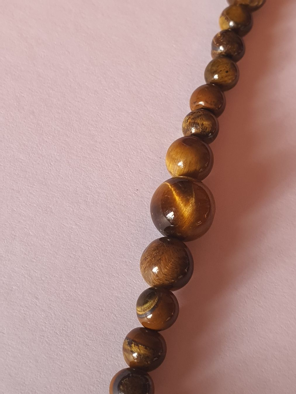Ketten: Collier Perles et Pendentif Oeil de Tigre – Neu und originalverpackt aus Tavannes von Alkatra-kkk666 2