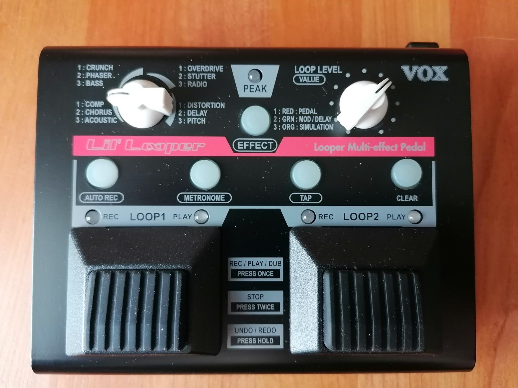 Strumenti musicali: VOX Lil' Looper Looper Multi-effect Pedal – Usato da Basel venduto da Fiona-Lea 1