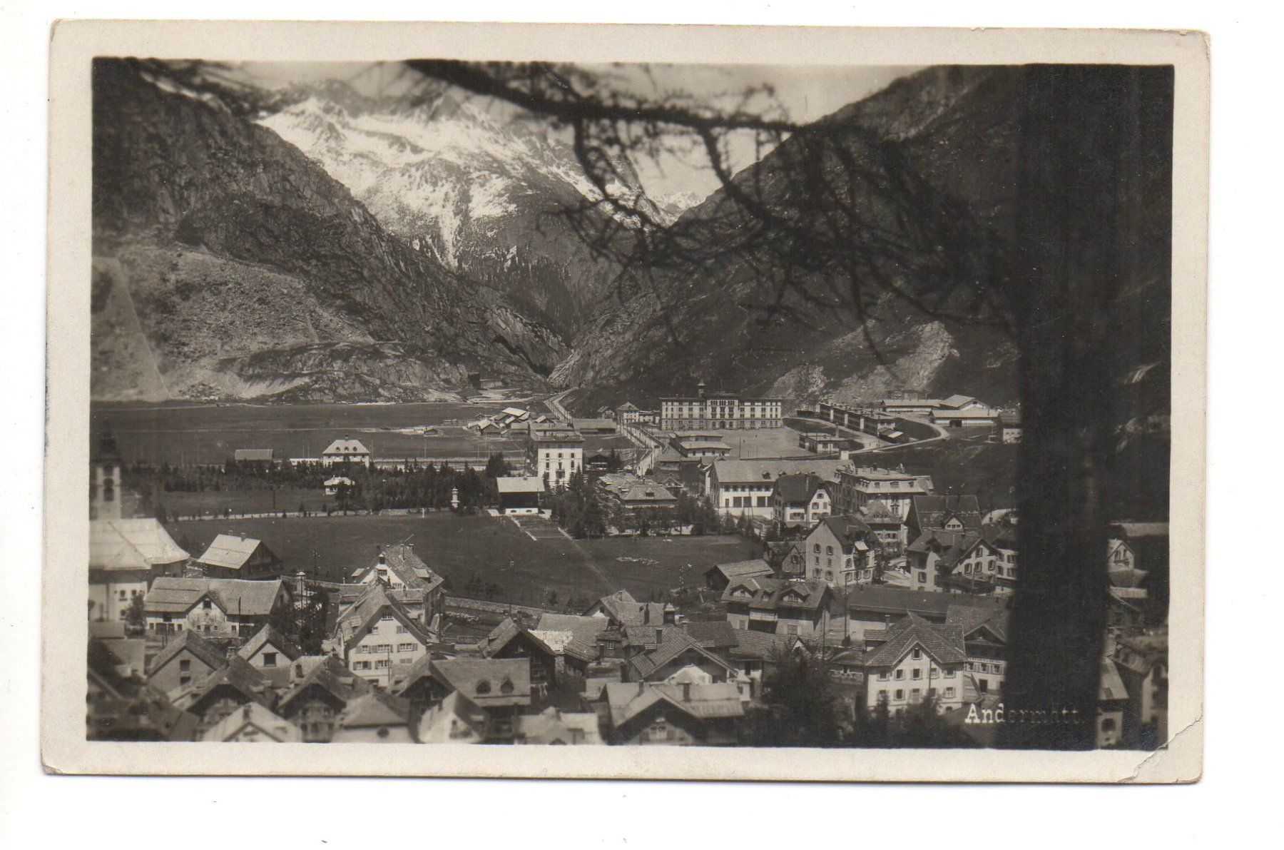 Ansichtskarten: ANDERMATT – Neu (gemäss Beschreibung) aus Jona von philajona