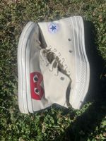 Converse Comme des Garçons PLAY Chuck Taylor 70 HI Creme 43