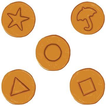 Teglie da forno: Squid Game Dalgona 5-teilige Ausstechformen-Set – Nuovo (secondo la descrizione) da Richterswil venduto da Tamas_K 4