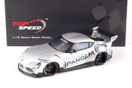 PANDEM TOYOTA GR SUPRA V1.0 SILBER 1:18 TOP SPEED