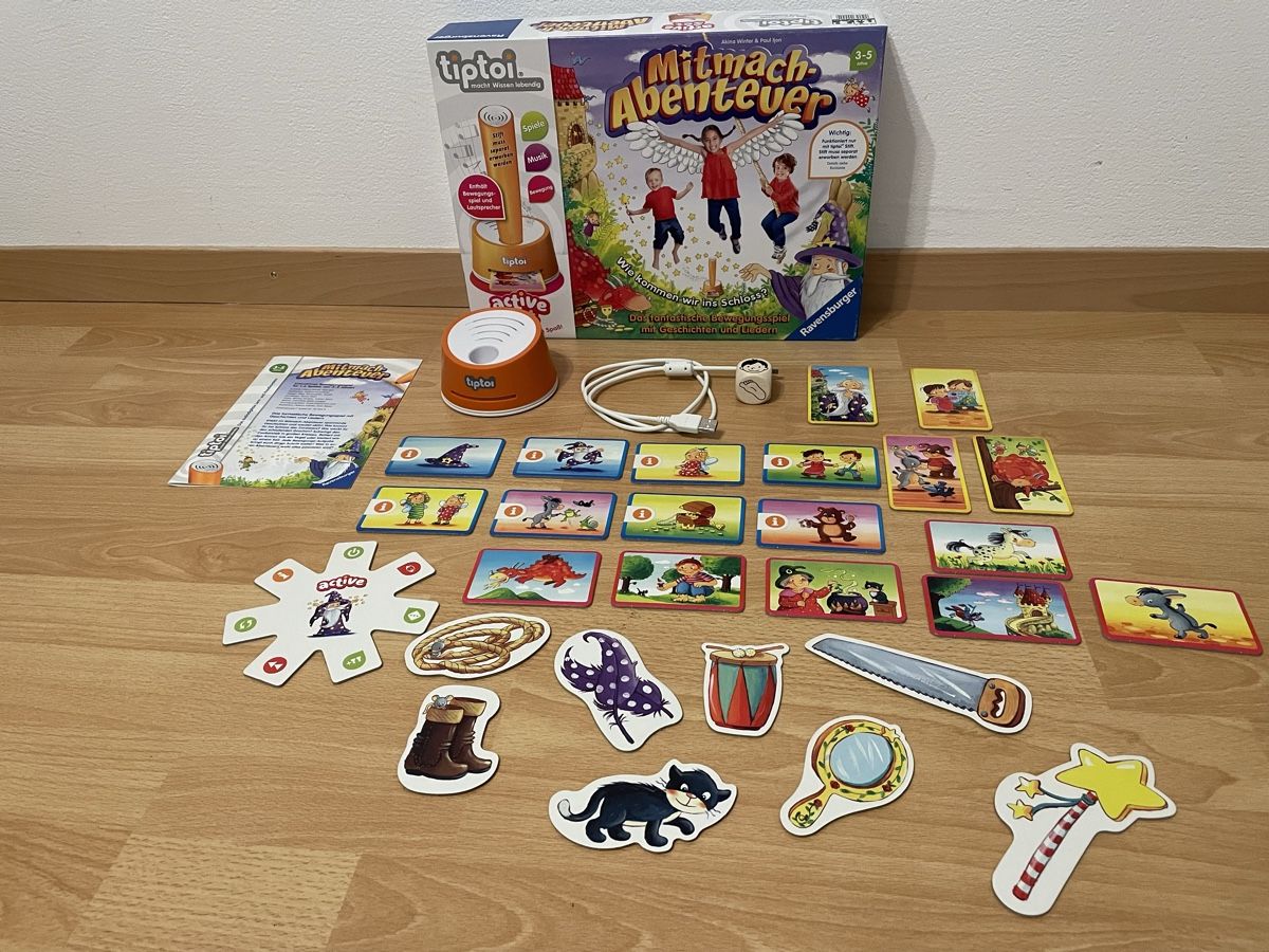 Ravensburger Giochi: Tiptoi spiel : Mitmachen Abenteuer – Usato da Chur venduto da Tsambiko 2