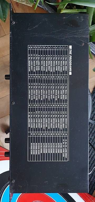 Strumenti musicali: Steven PDR 3500 digital reverb – Usato da St. Imier venduto da Lautar_Vega 4