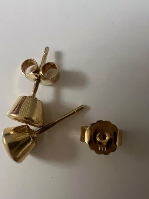 Orecchini pendenti & Orecchini a lobo: Ohrstecker GG 750 mit Diamanten – Nuovo (secondo la descrizione) da Walenstadt venduto da ricamul 6