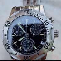 Tissot PRS 200 Chronograph, montre homme - Acier Inox