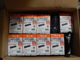 Posten Peach HP 125A Toner – 37 Stk. – 19 neu + 18 gebraucht