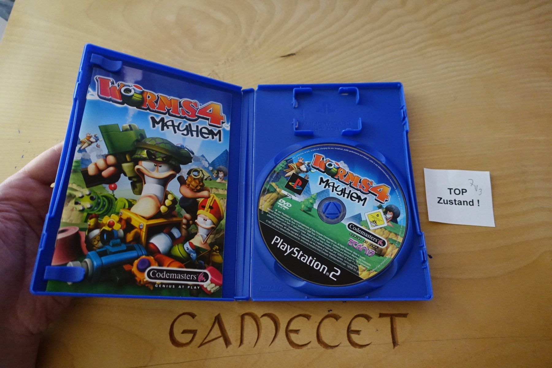 Sony Spiele: Worms 4 Mayhem – Gebraucht aus Steinach von Gamecet 3