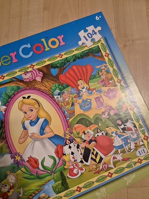 Puzzles: Alice im Wunderland Puzzle 104 Teile  – Gebraucht aus Langenthal von hab_zw5p