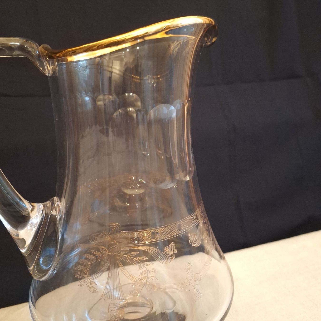 Caraffe: Versand möglich! Grosse, elegante Karaffe, Krug – Usato da Winterthur venduto da Goldpipau 9