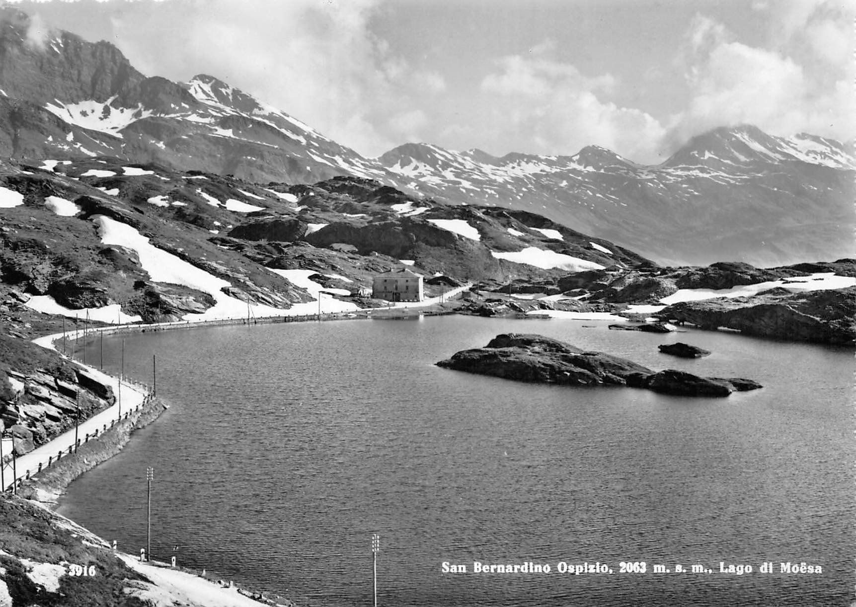 Ansichtskarten: 2x San Bernardino Hospiz – Gebraucht aus Ottikon b.Kemptth. von Neptun1974 2