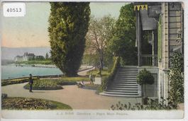 Geneve - Parc Mon Repos - Litho