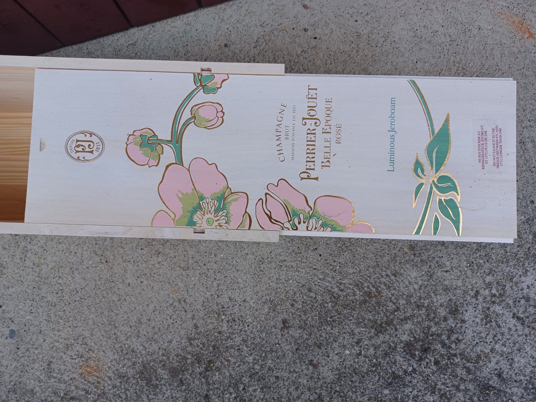 Tutte le decorazioni: Perrier-Jouet Holzbox (LEER) – Usato da Othmarsingen venduto da kive88 1