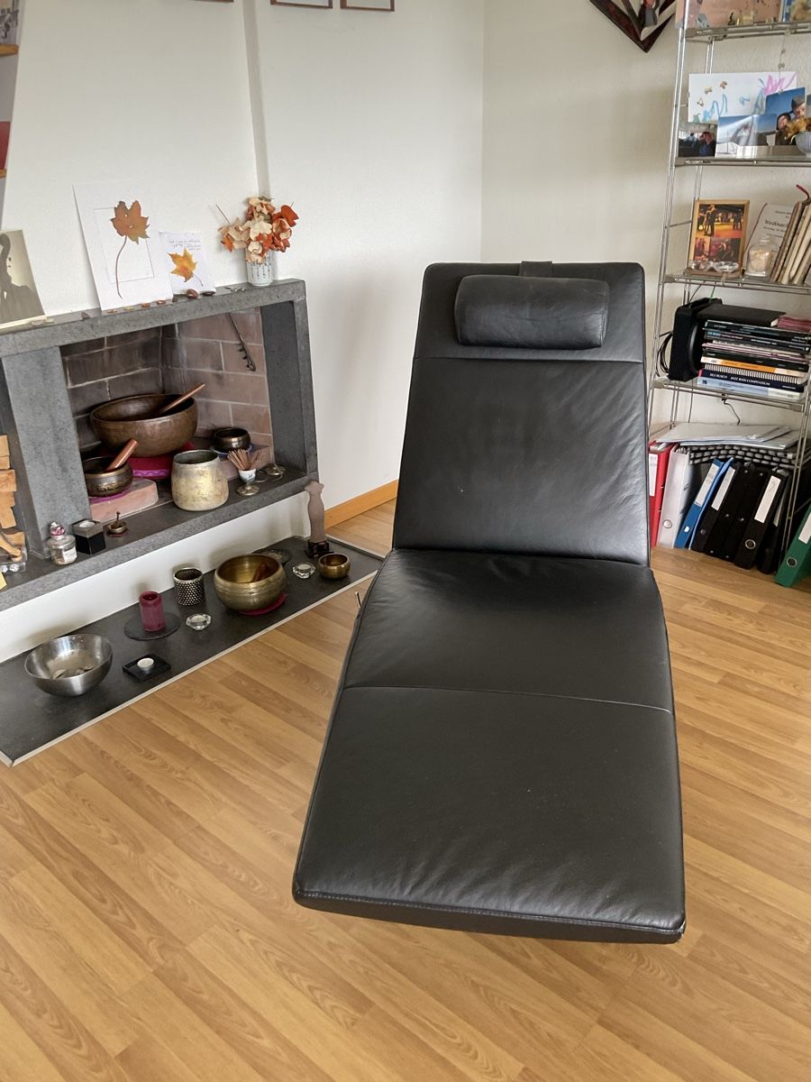 Chaises longues: leather Chaiselongue – Défectueux à Meilen par 1928NixilGnuey 2